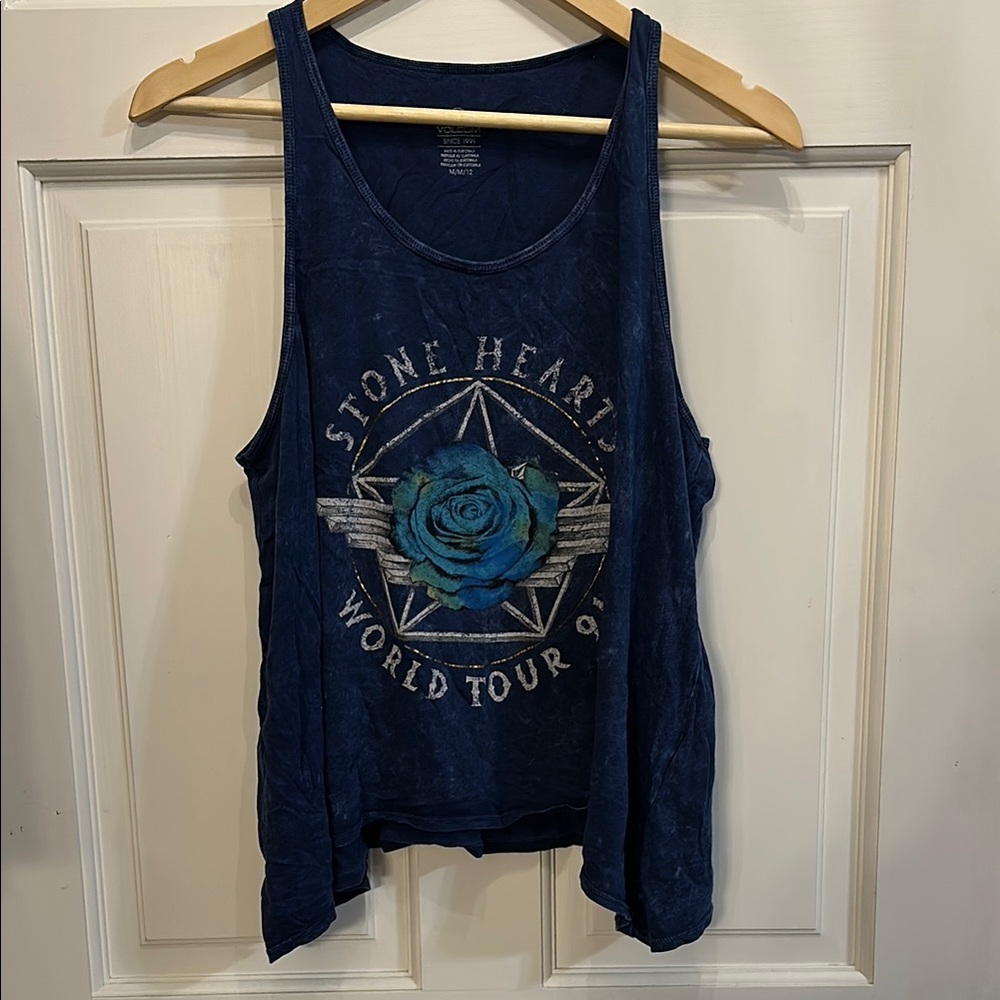 Women's Volcom Blue Tank Top